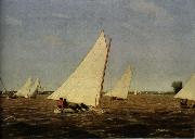 Thomas Eakins Landscape oil painting
